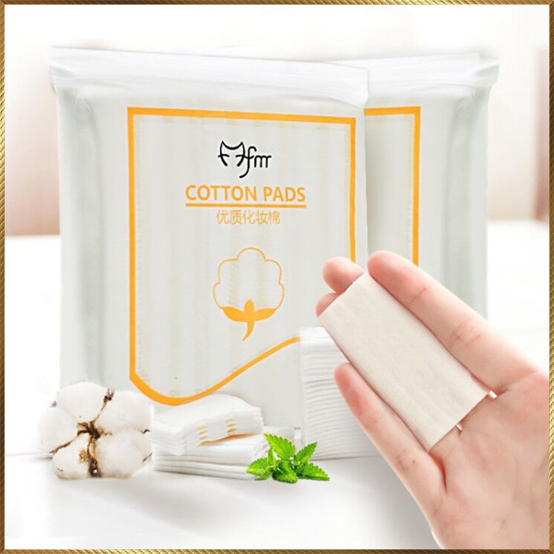Bông tẩy trang 3 lớp Cotton Pads túi 222 miếng