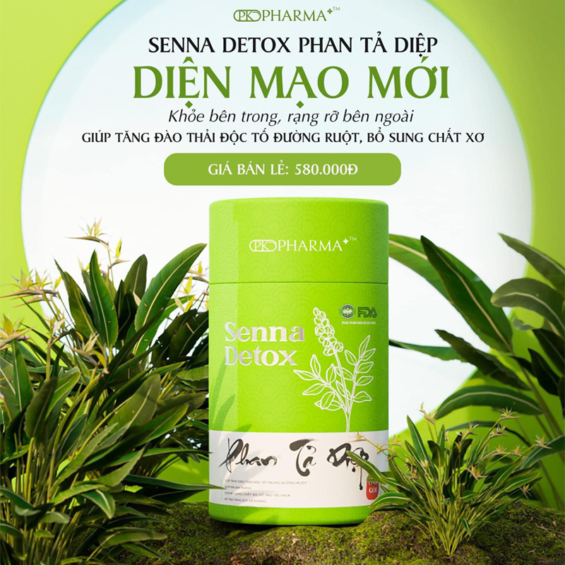 Phan Tả Diệp Senna Detox Thải Độc Ruột